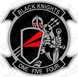 AUFKLEBER USN VF 154 Black Knights FIGHTER SQUADRON C - Bild 1 von 1