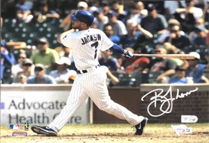 BRETT JACKSON HAND SIGNED AUTOGRAPHED 8X10 BASEBALL PHOTO WITH FANATICS COA 2 - Picture 1 of 3