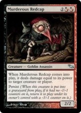 Murderous Redcap NM Shadowmoor/Modern Master MTG Magic The Gathering Eng