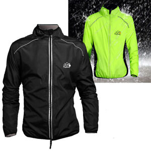 Running Jacket Road MTB Bike Windproof Quick Dry Rain Wind Coat for Men Women US