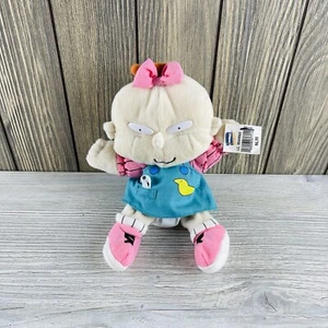 Muñeca de peluche Rugrats Lil Twins 1998 Viacom rara Rugrats Lil Beanbag de colección - Imagen 1 de 17