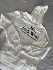 Jack Wills Womens Hunston Embroidered Hoodie OTH Hoody Hooded Top Cotton Size 8