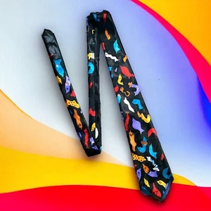 Sexo seguro para hombre corbata cuello condón médico ginecólogo novedad divertida corbata negra - Imagen 1 de 4