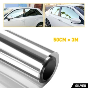 Uncut Roll Window Film Tint 50% VLT 20"x 10'ft Feet Car Home Office Glass Silver - Picture 1 of 9
