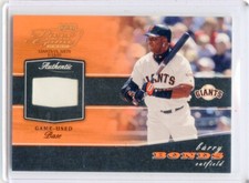 2002 PLAYOFF PIECE OF THE GAME #POG-8 BARRY BONDS "BASE RELIC #170/250 062023