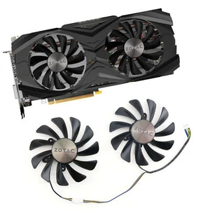 GAA8S2U Graphics Card GPU Fan For ZOTAC GTX1080ti 1080 1070ti 1070AMP Edition - Picture 1 of 13