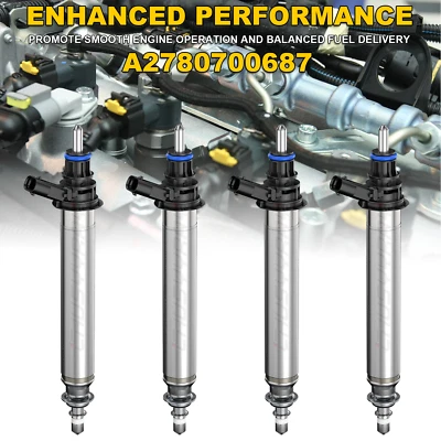 4x Fuel Injector For Mercedes-Benz GL450 GL550 GL63 AMG GLA45 AMG GL450 S63 AMG - Image 1 of 4