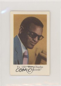 1962 Dutch Gum Ex Set Ray Charles #Ex130 f5h