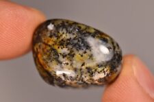 *DENDRITIC AGATE* Tumbled Stone 2.3cm 8.3g Chalcedony Tree Healing Crystal