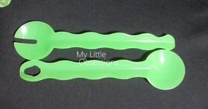 Tupperware Neu ~ Impressions Salatzange/Servierlöffel grün - Bild 1 von 1