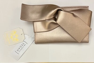 Bolso de Mano Republic Clásico Cartera Bolso de Mano Vegano Imitación Cuero Rosa Metálico Nuevo con Etiquetas Foto 1 de 4