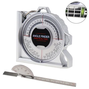 Mini Dial Inclinometer Angle Finder Protractor Tool for Carpentry / Electrical - Picture 1 of 11