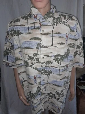 campia moda hawaiian shirt. xxl golf - Image 1 of 4