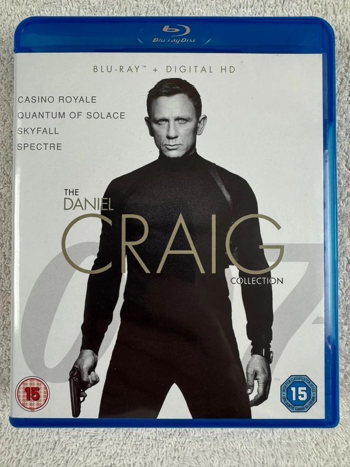 The Daniel Craig Collection - James Bond 007 - Blu-ray - Region B - VGC - Image 1 of 4