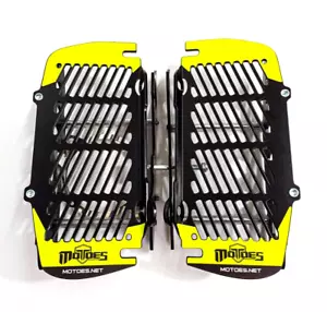 RADIATOR GUARD for HUSQVARNA TE TX TC FE FX TPI 2T/4T 2020-2025 BLACK MODEL - Picture 1 of 5