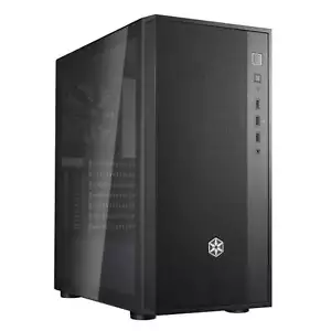 SIlverStone FAR1B-G-V2 Stylish and Distinct Tempered Glass Mid Tower ATX Chassis - Picture 1 of 9