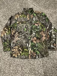 MOSSY OAK Men's Small Obsession NWTF Hunting Camo Button Shirt Vented - Picture 1 of 9