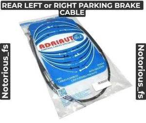 1XSET NEW OE 8D0609721AB,8D0609721R REAR RIGHT+LEFT PARKING BRAKE CABLE ADRIAUTO - Picture 1 of 2