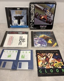 Amiga Titles. Gloom. CDTV. Diggers/Oscar CD32. A1200.