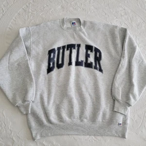 Felpa Pullover Vintage Russell Athletic Butler University Bulldogs Taglia XL - Foto 1 di 7