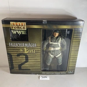 NUEVO Elite Force Airborne Paracaidista Creta 1:6 Lim Ed #636/2003 Bluebox 3G6 - Imagen 1 de 9