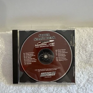 Super Smash Bros. melee CD Smashing... Live! Orchestra Music - Nintendo Power - Picture 1 of 4