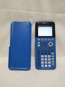 Texas Instruments TI-84 Plus CE Bionic Blue graphischer Taschenrechner Folie ohne Kabel - Bild 1 von 10