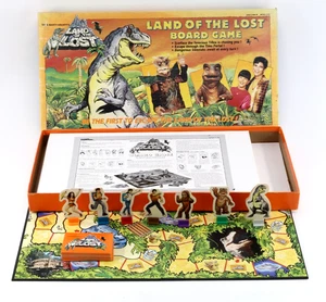 Vtg 1992 Land Of The Lost Board Game 100% Complete - Picture 1 of 9