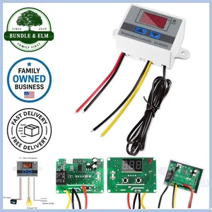 Digital LED Temperaturregler Modul Wasserdicht Fühler 12V 10A 120W - Bild 1 von 8