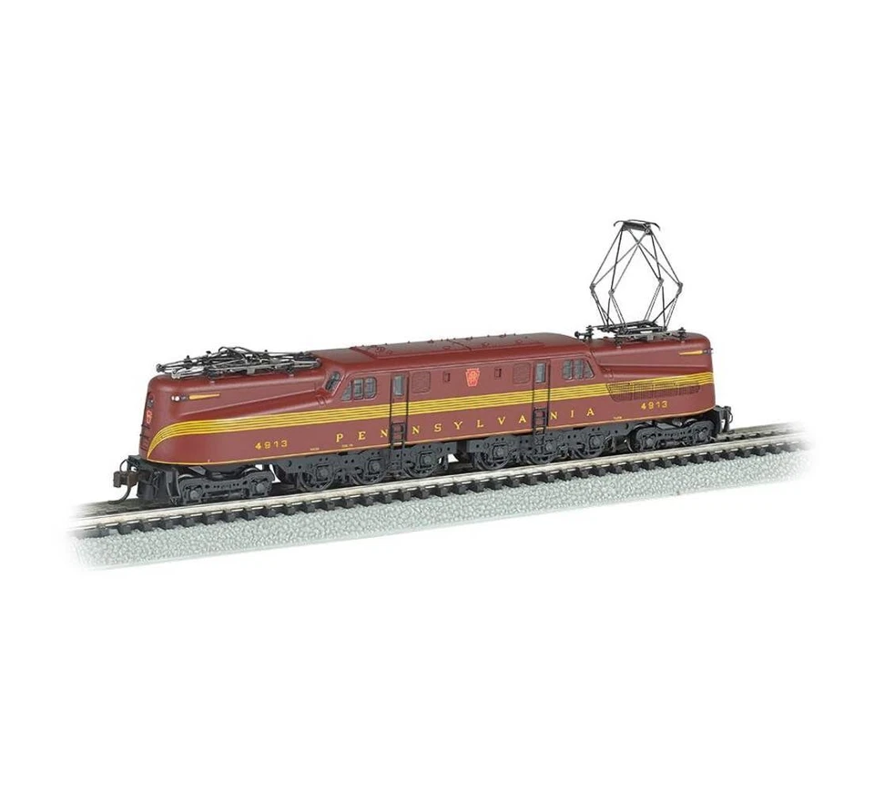 Bachmann 65352, N Scale GG-1 Electric with Sound Value DCC, PRR Red 5 Stripe #49 - Image 1 of 1