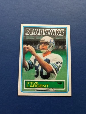 1983 Topps – Steve Largent #389 – EX-MT - Image 1 of 2