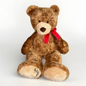 Carters Classics Teddybär 20 Zoll braun Plüsch rote Schleife groß 45384 Prestige Spielzeug - Bild 1 von 12