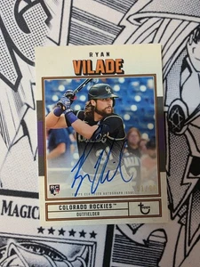 Ryan Vilade 2022 Topps Brooklyn Collection RC Auto /99 #AC-RV Colorado Rockies - Picture 1 of 3