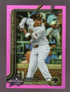 2025 Topps Update '25 All-Star Game PINK Foil Manny Machado San Diego Padres - Bild 1 von 1