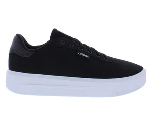 Zapatos Adidas Court Platform CLN para mujer talla 8, color: negro central/calzado - Imagen 1 de 4