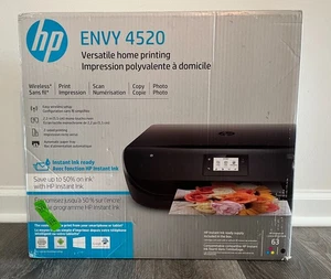 BRAND NEW HP Envy 4520 Color Inkjet Scan Copy Photo All-in-One Printer - Picture 1 of 4