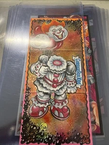 2023 GARBAGE PAIL KIDS Vacation Artist SKETCH CARD FLOYDMAN Trifold Pennywise - Picture 1 of 2