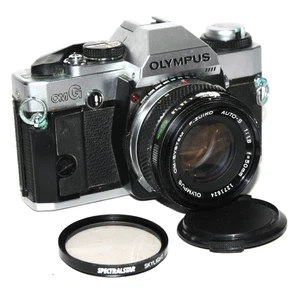 Olympus OM-G w/Zuiko 50mm f/1.8 Lens + Lens filter & Lens Cap - Picture 1 of 7