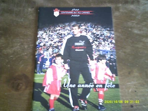 FOOTBALL PROGRAMME PLAQUETTE CENTENAIRE DE L AS CANNES 1902//2002 ZIDANE - Imagen 1 de 3