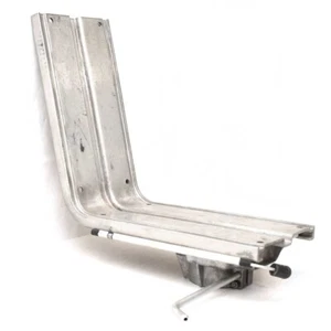 Springfield Boat Seat Mount | Swivel Slide w/ Backrest 2 7/8 Inch - Picture 1 of 4