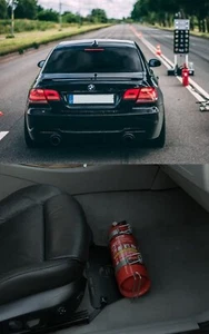 BMW 3er E90 / E91 / E92 / E93 Feuerlöscherhalterung - Bild 1 von 10