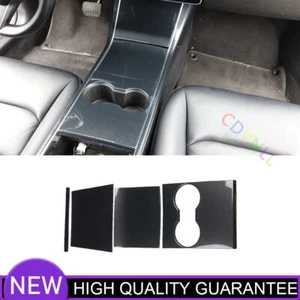 For Tesla Model 3 2019-2020 Carbon Fiber Center Console Dashboard Control Cover - Bild 1 von 9