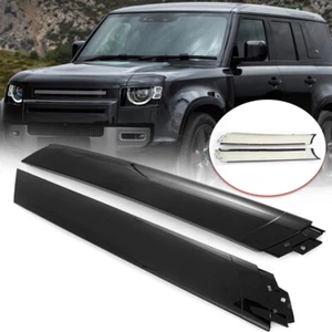 Front Windshield A Pillar Cover Panel Accessories For Land Rover Defender 2020 + - Foto 1 di 13