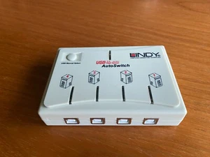 Interrupteur automatique Lindy USB 2.0 /1.1 - Photo 1/3