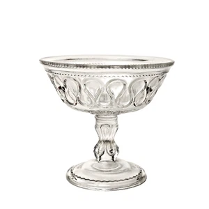 EAPG Kompott US Glas Nr. 151010 Doppelschleifenband Bonbonmuster - Bild 1 von 8