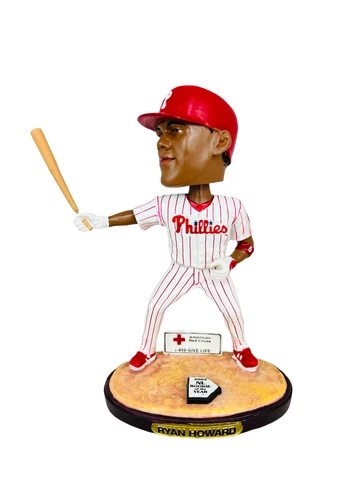 RYAN HOWARD PHILADELPHIA PHILLIES VINTAGE 2006 RED CROSS BLOOD DRIVE BOBBLEHEAD Cover