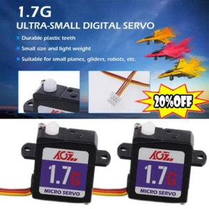 Ultra Nano Sub Micro Servo 1.7g Für RC Segelflugzeug Auto Flugzeug Drohne Boot