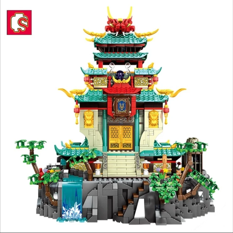 Sembo Yan Dragon Palace Building Blocks Set Model Kits 1715/Pc 6/Mini Fig 206047 - Image 1 of 4