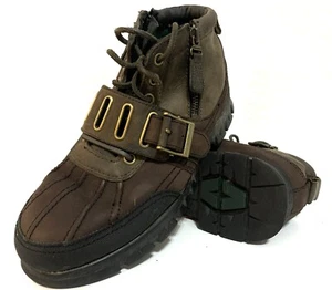 Botas bajas para hombre Polo Ralph Lauren Oslo impermeables cuero natural aceitado 8,5 D - Imagen 1 de 9