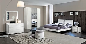 ESF Dama Bianca King Bedroom Set made in Italy by Camelgroup Italy 6 pieces - Picture 1 of 7